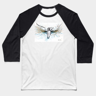 Golden Night Hummingbird Baseball T-Shirt